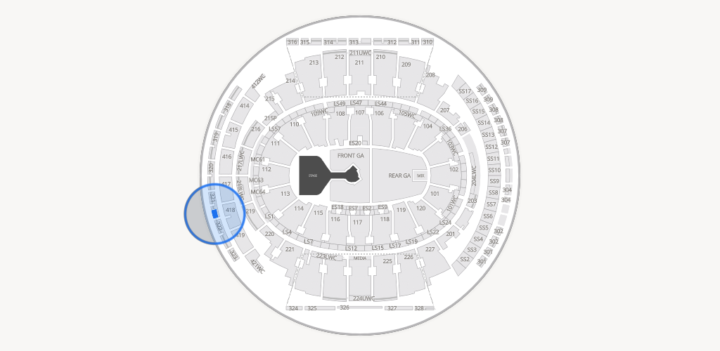 Madison Square Garden Seating Chart
