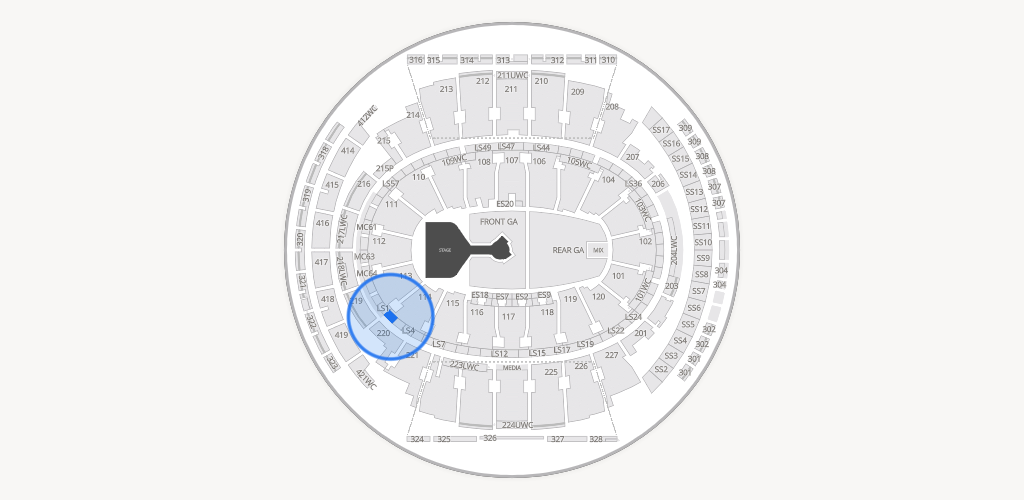 Madison Square Garden Seating Chart