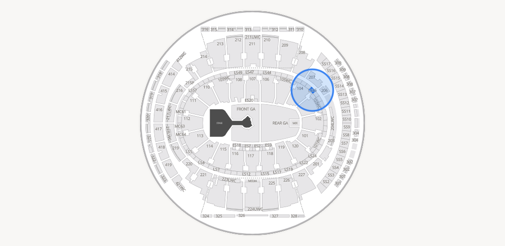 Madison Square Garden Seating Chart