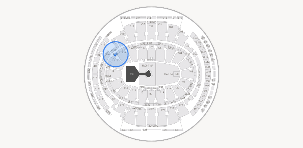 Madison Square Garden Seating Chart