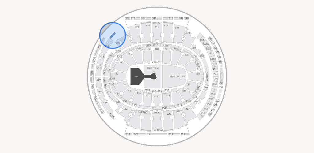 Madison Square Garden Seating Chart