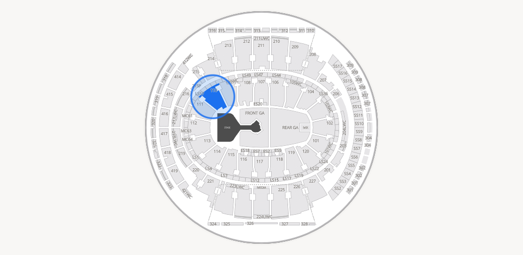 Madison Square Garden Seating Chart