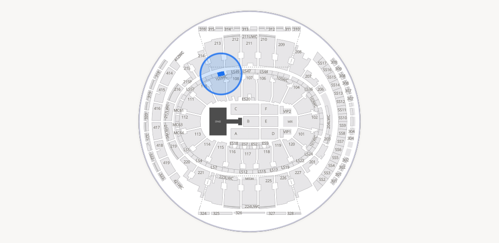 Madison Square Garden Seating Chart