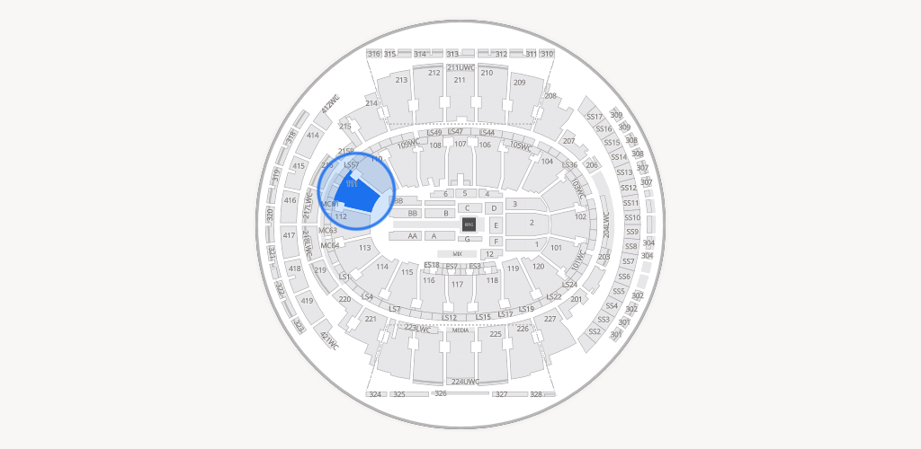 Madison Square Garden Seating Chart