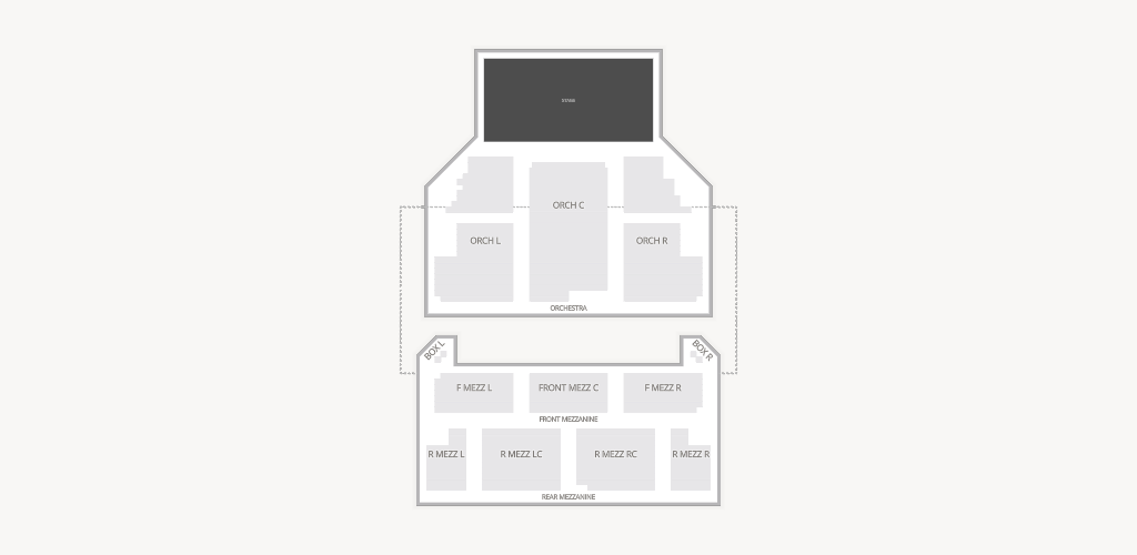 Majestic Theatre - NY Seating Chart