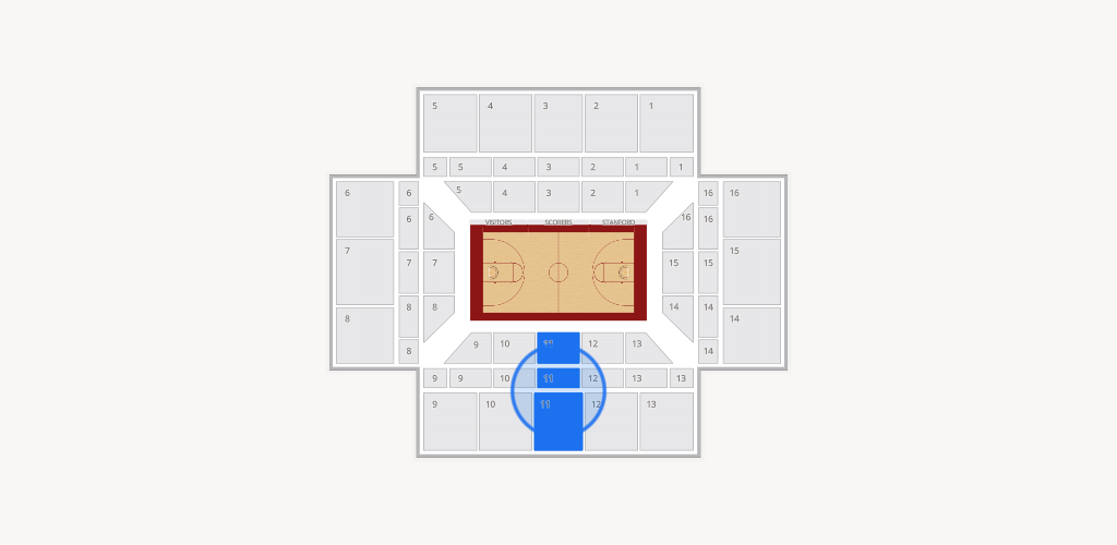 Maples Pavilion Seating Chart