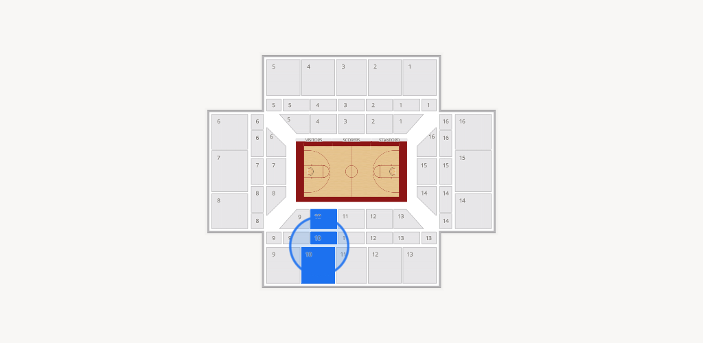 Maples Pavilion Seating Chart
