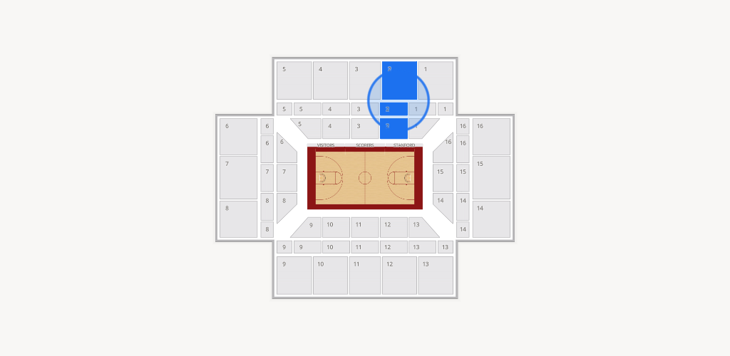 Maples Pavilion Seating Chart