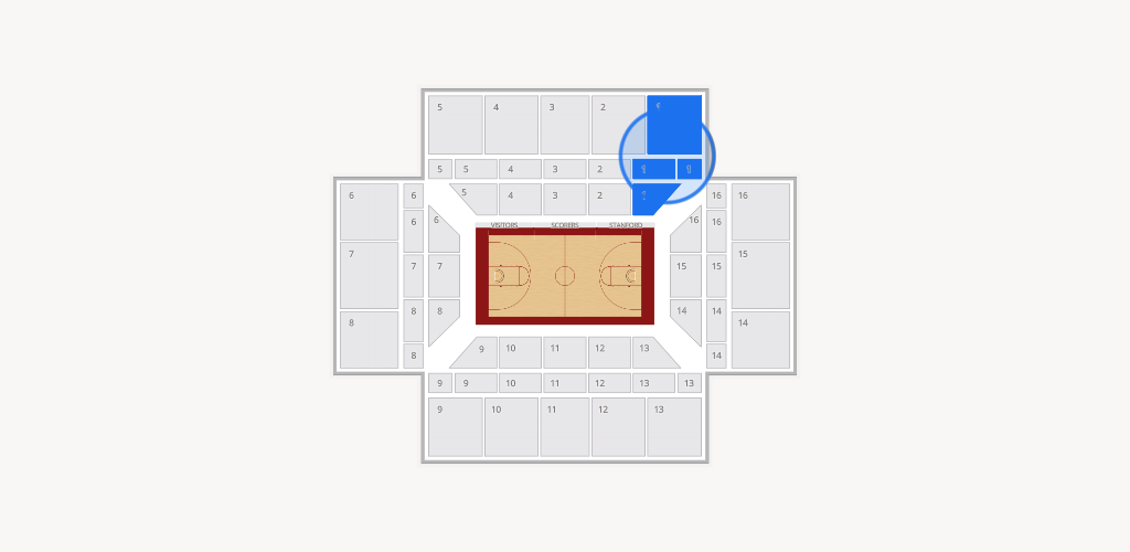 Maples Pavilion Seating Chart