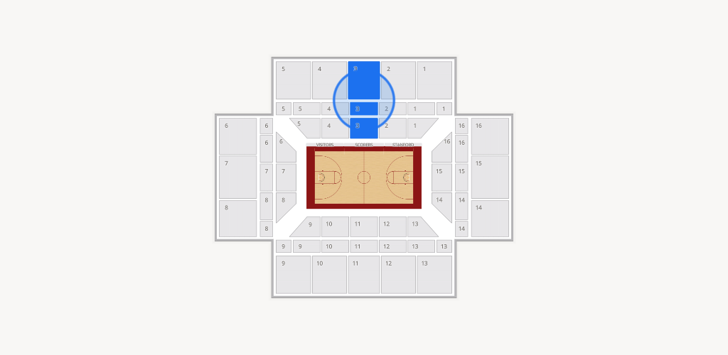 Maples Pavilion Seating Chart