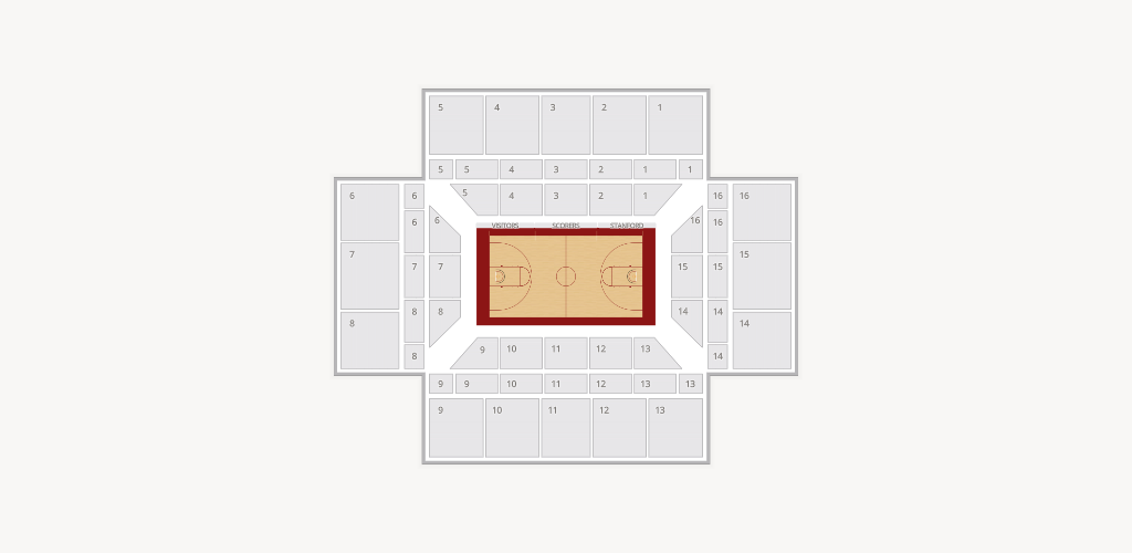 Maples Pavilion Seating Chart