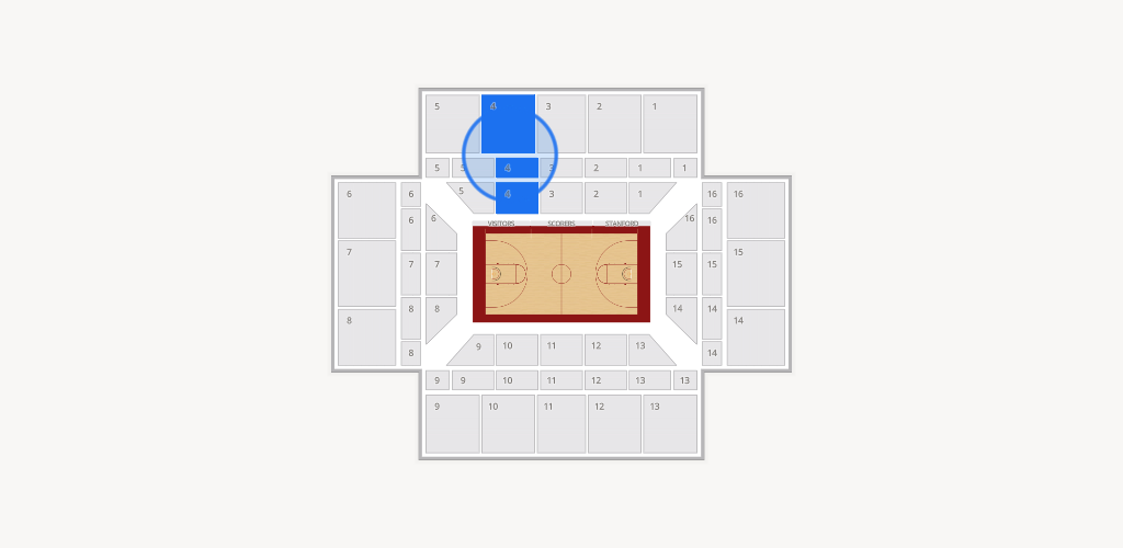 Maples Pavilion Seating Chart