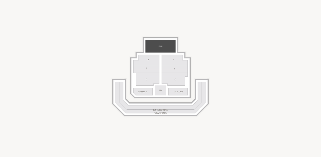 Marquee Theatre - Tempe, AZ Seating Chart