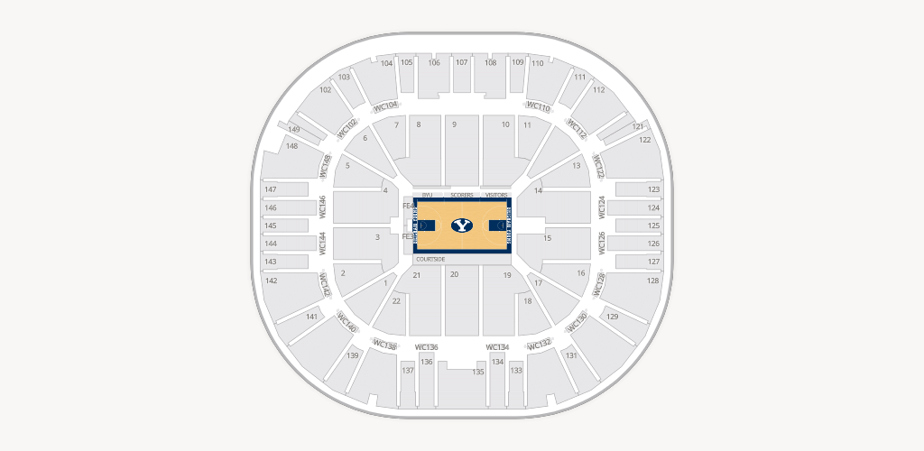 Marriott Center Seating Chart