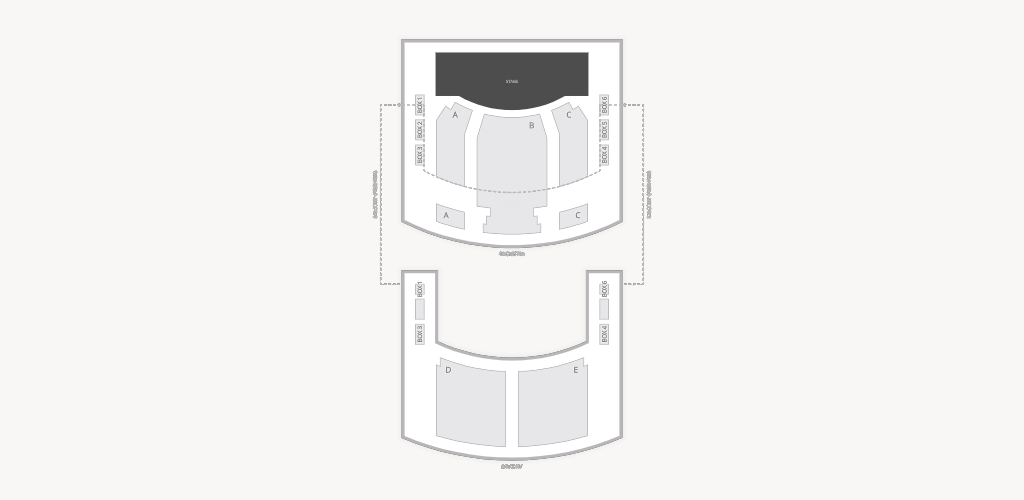 Martin Marietta PAC - Fletcher Opera Theater Seating Chart