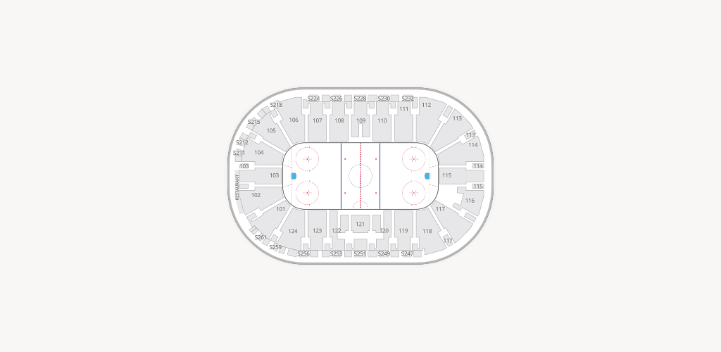 Mary Brown's Centre Seating Chart