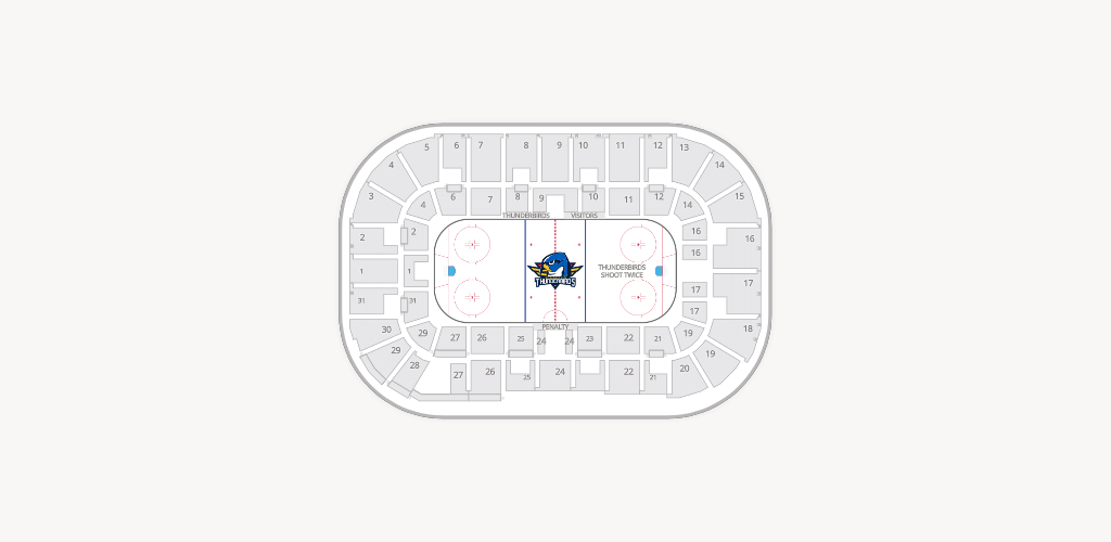 MassMutual Center Seating Chart