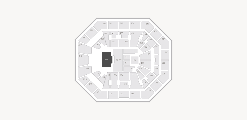 Matthew Knight Arena Seating Chart
