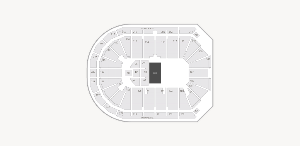 Maverik Center Seating Chart