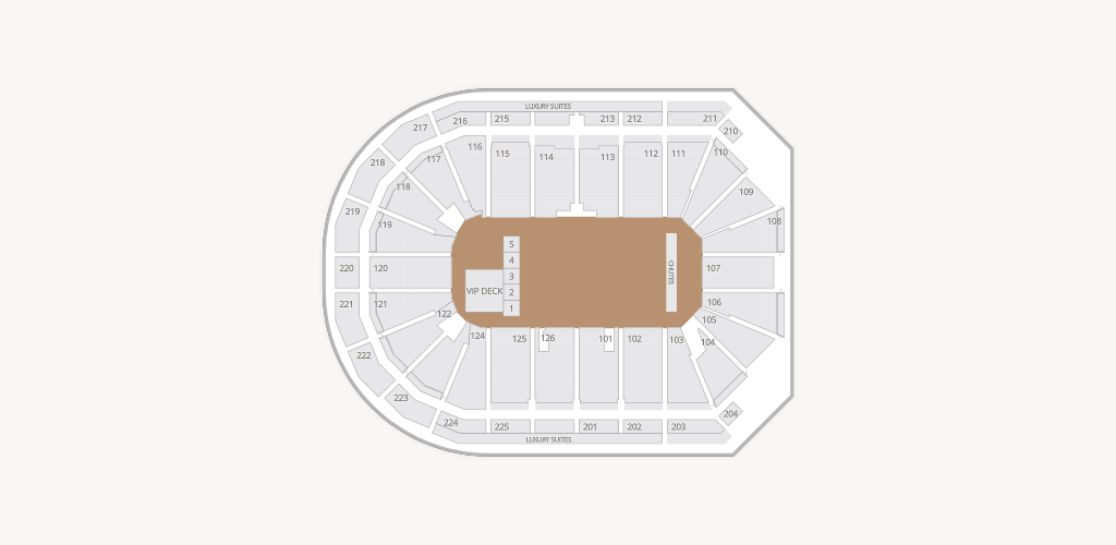 Maverik Center Seating Chart