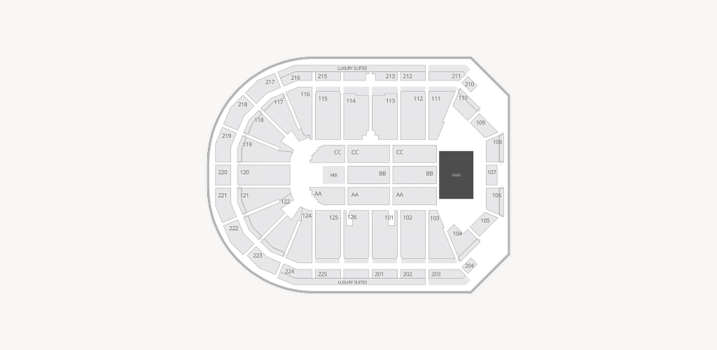 Maverik Center Seating Chart