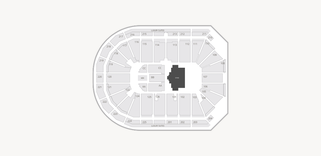 Maverik Center Seating Chart
