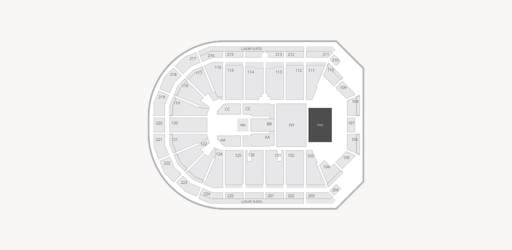 Maverik Center Seating Chart