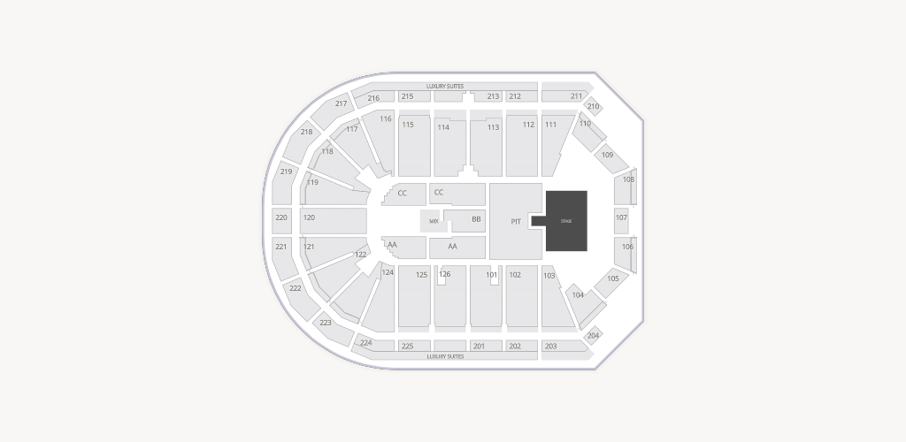 Maverik Center Seating Chart