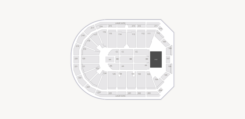 Maverik Center Seating Chart