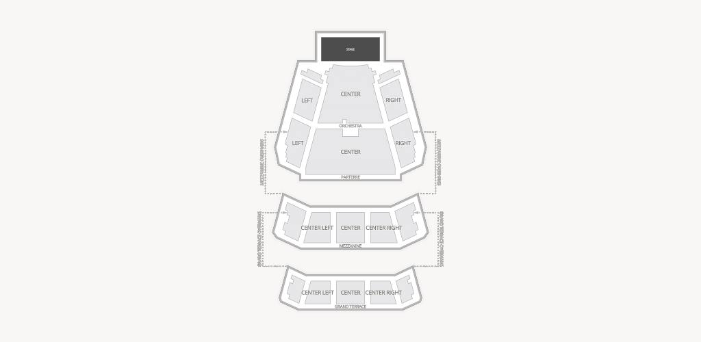 McAllen Performing Arts Center Seating Chart