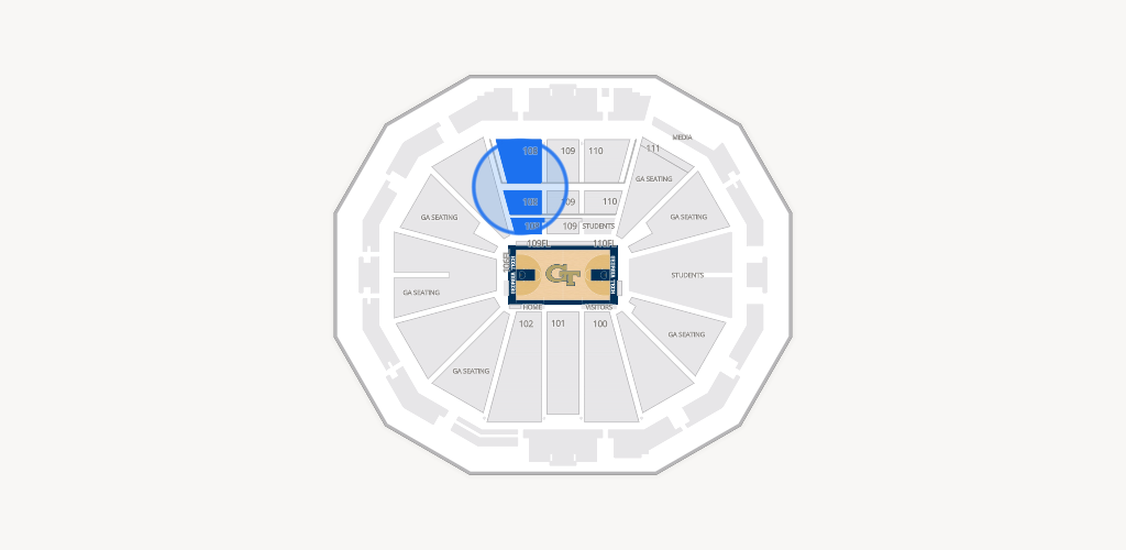 McCamish Pavilion Seating Chart