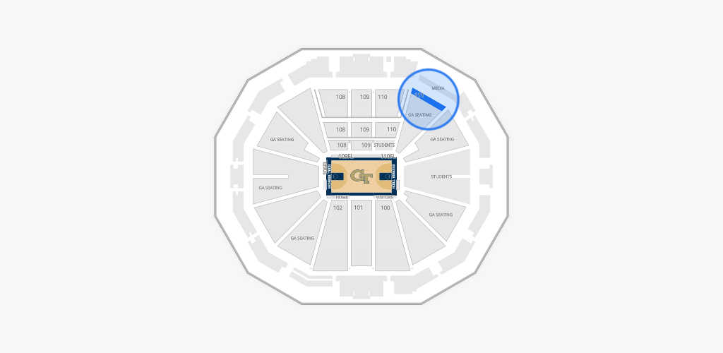 McCamish Pavilion Seating Chart
