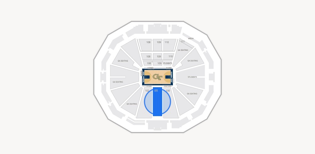 McCamish Pavilion Seating Chart