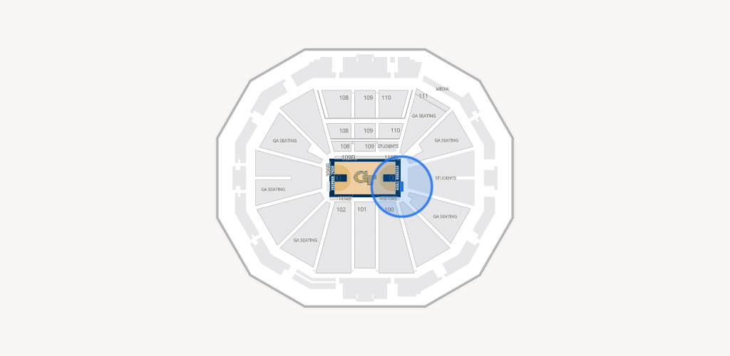 McCamish Pavilion Seating Chart