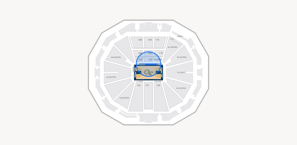 McCamish Pavilion Seating Chart
