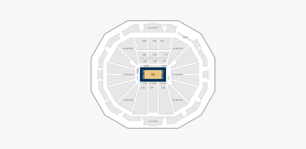McCamish Pavilion Seating Chart