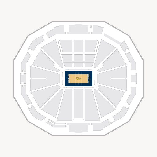 McCamish Pavilion seating chart