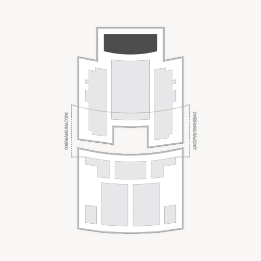 McDonald Theatre seating chart