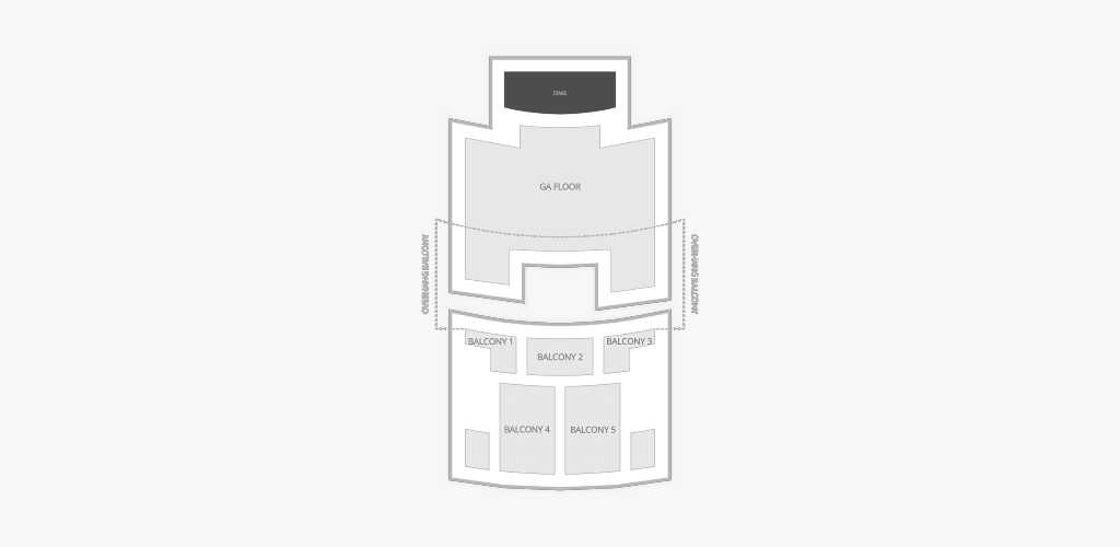 McDonald Theatre Seating Chart