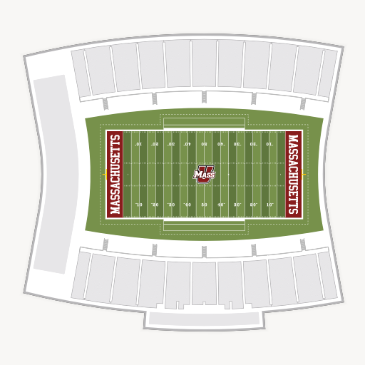 McGuirk Alumni Stadium seating chart