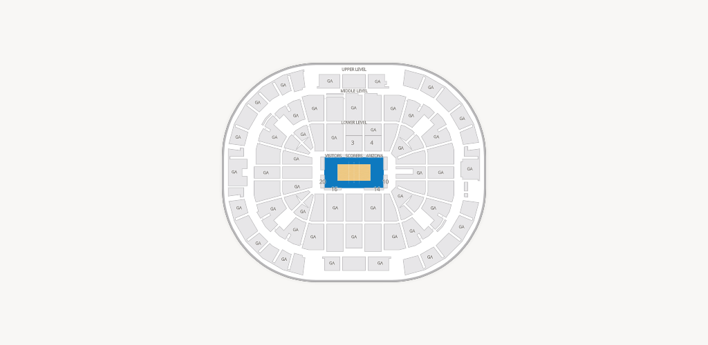 McKale Center Seating Chart