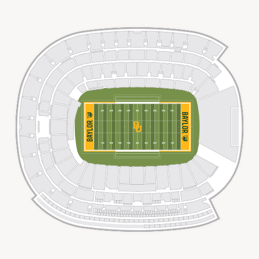 McLane Stadium seating chart