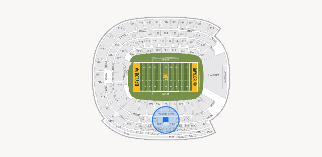 McLane Stadium Seating Chart