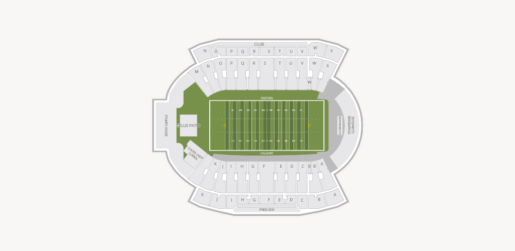 McMahon Stadium Seating Chart