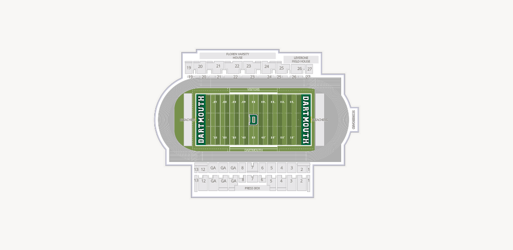 Memorial Field Seating Chart