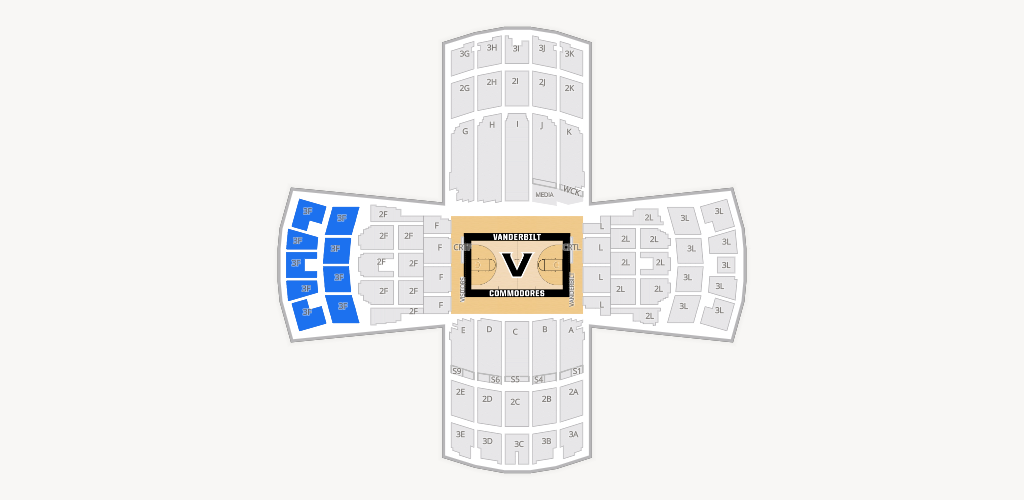 Memorial Gym Seating Chart