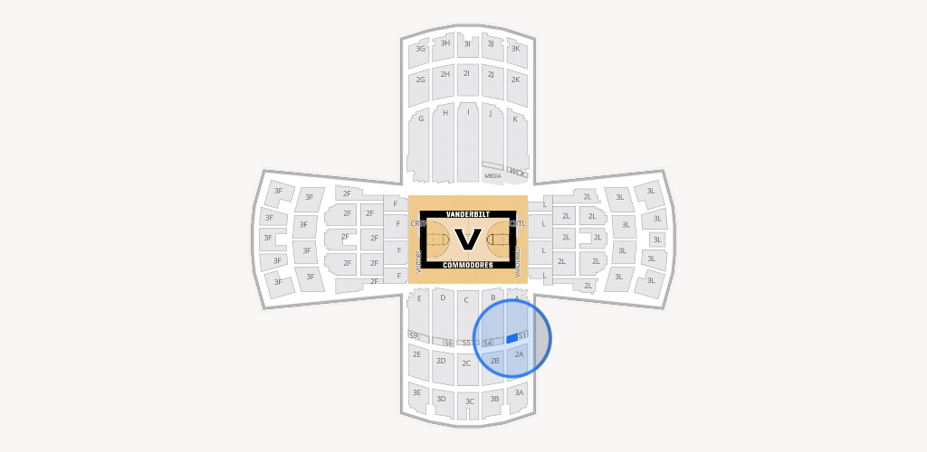 Memorial Gym Seating Chart