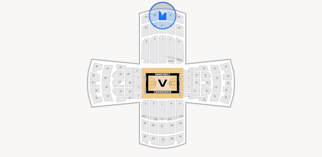 Memorial Gym Seating Chart