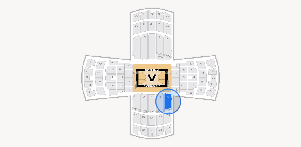 Memorial Gym Seating Chart