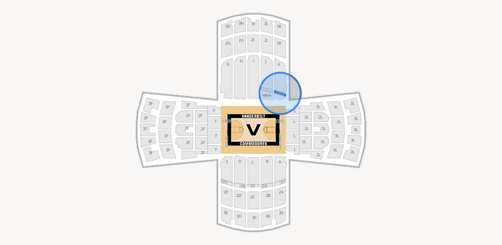Memorial Gym Seating Chart